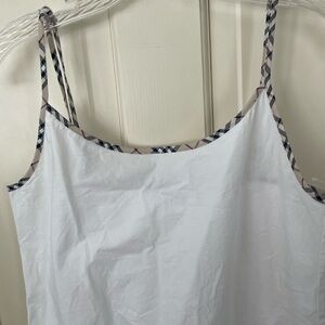 Burberry London White Slip Dress – Size M – NWOT